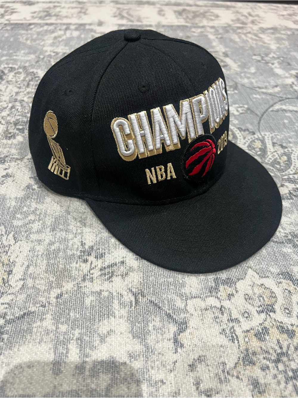 NBA Champions Raptors Snapback Hat